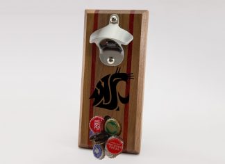 Washington State Cougars Magnetic Bottle Opener